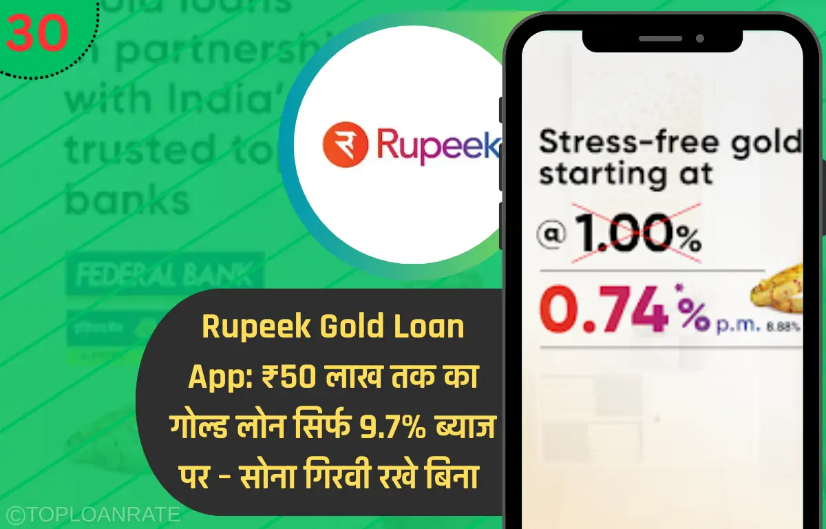 Rupeek Gold Loan App
